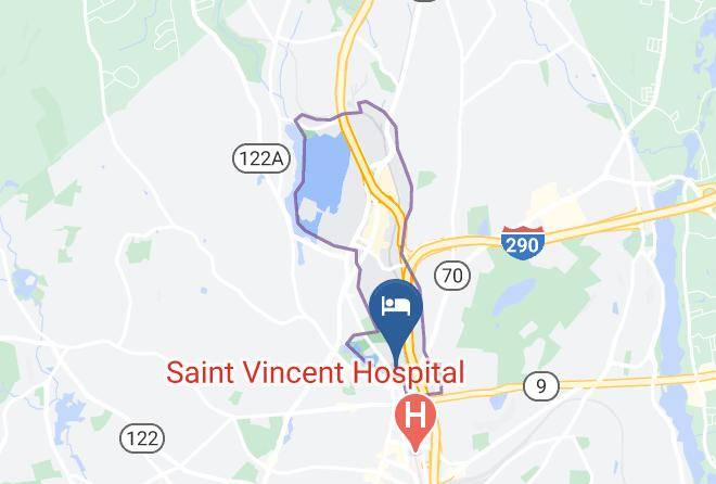 Worcester - Hampton Inn & Suites Worcester Maps