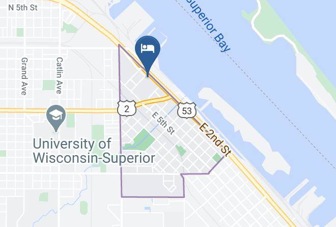 Douglas - Hampton Inn Superior Duluth Maps