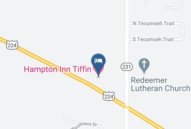 Seneca - Hampton Inn Tiffin Maps