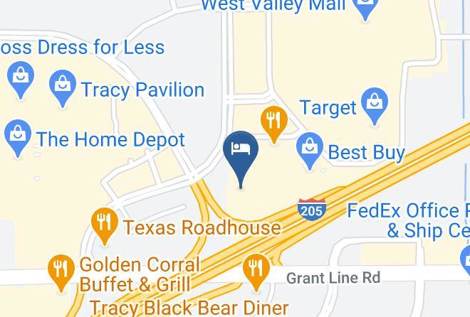 San Joaquin - Hampton Inn Tracy Maps