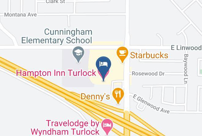Stanislaus - Hampton Inn Turlock Maps