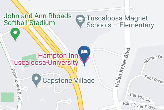 Tuscaloosa - Hampton Inn Tuscaloosa University Maps