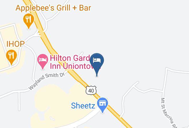Fayette - Hampton Inn Uniontown Maps