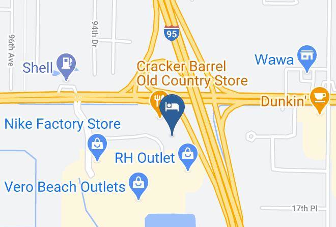 Indian River - Hampton Inn Vero Beach Maps