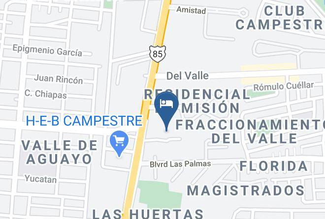Hampton Inn By Hilton Ciudad Victoria Map