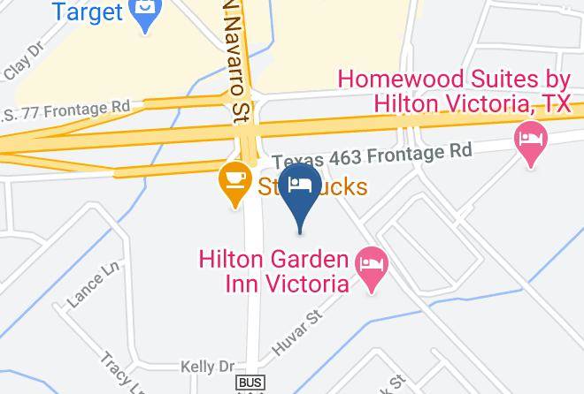 Victoria - Hampton Inn Victoria Maps