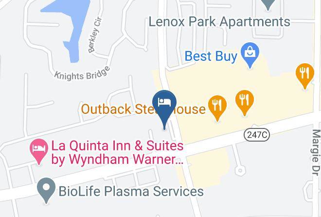 Houston - Hampton Inn Warner Robins Maps