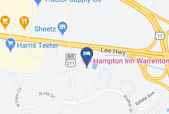 Fauquier - Hampton Inn Warrenton Maps