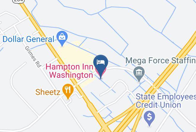 Beaufort - Hampton Inn Washington Maps