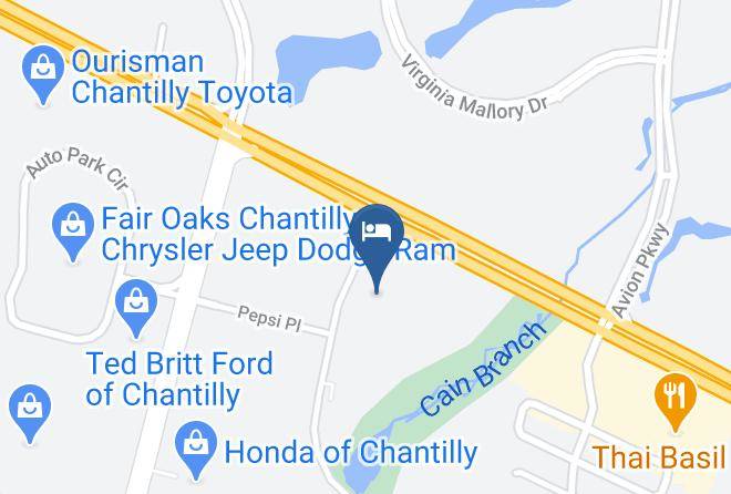 Fairfax - Hampton Inn Washington Dulles Int'l Airport South Maps