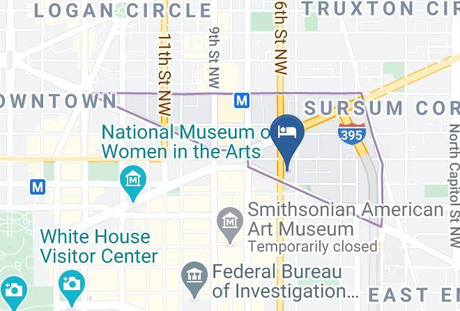 City Of Washington - Hampton Inn Washington Downtown Convention Center Maps