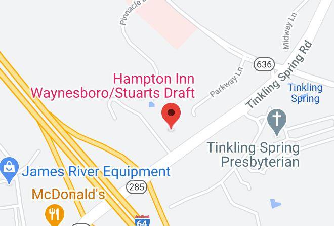Augusta - Hampton Inn Waynesboro Stuarts Draft Maps