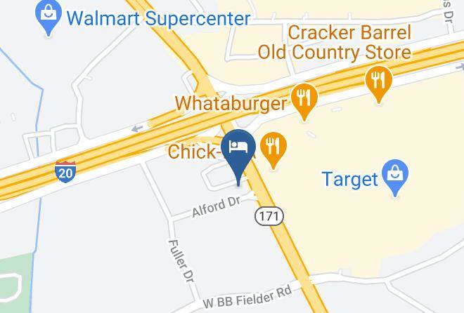 Parker - Hampton Inn Weatherford Maps