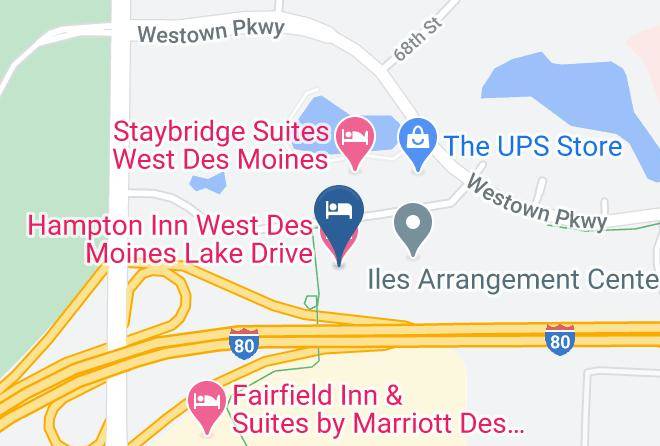 Dallas - Hampton Inn West Des Moines Lake Drive Maps