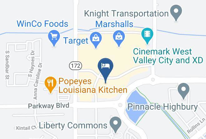 Hampton Inn West Valley Salt Lake City Map