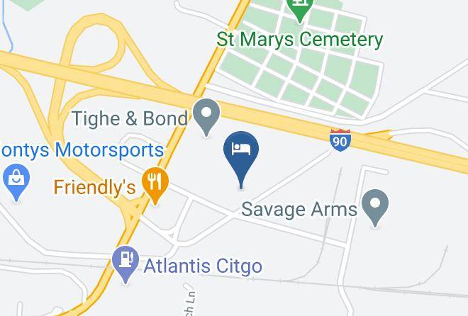 Hampden - Hampton Inn Westfield Maps