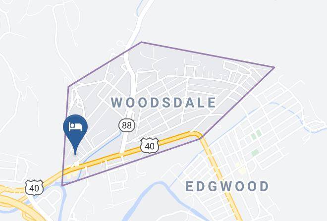 Hampton Inn Wheeling Map