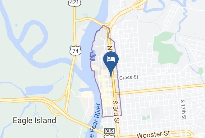 Hampton Inn Wilmington Downtown Map