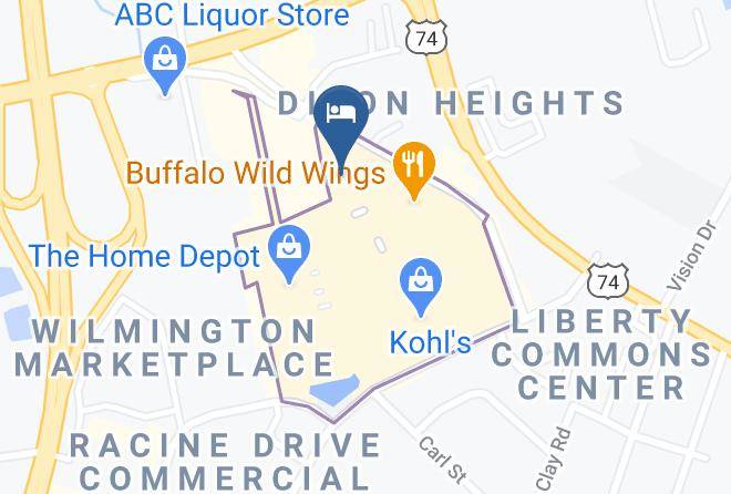 New Hanover - Hampton Inn Wilmington University Area Smith Creek Station Maps