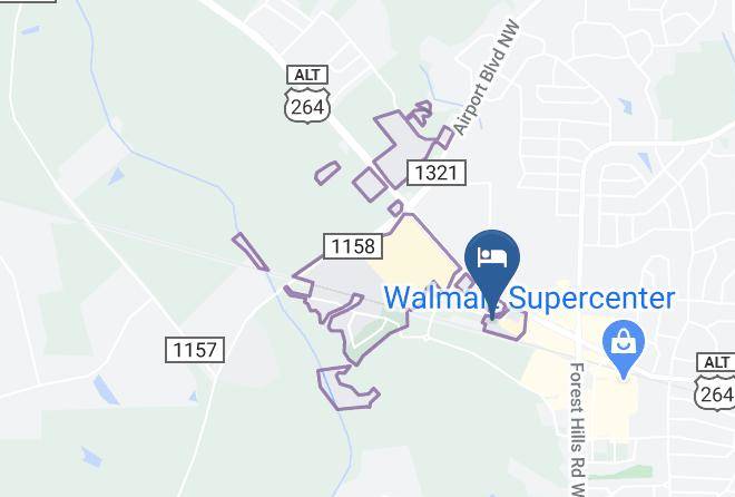 Wilson - Hampton Inn Wilson Downtown Maps