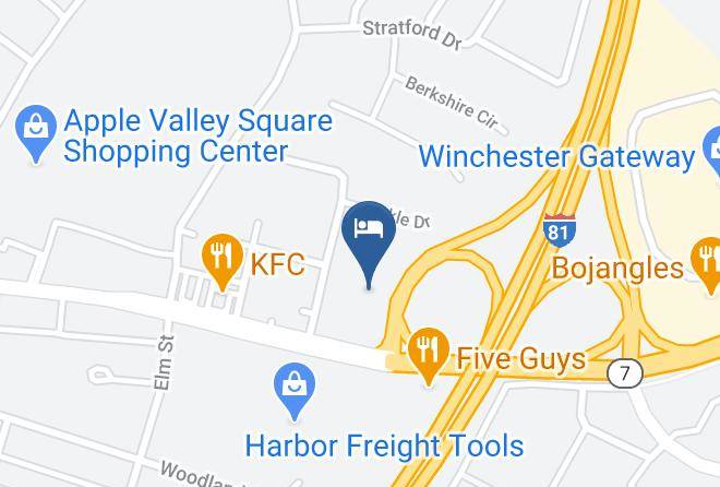 Winchester City - Hampton Inn Winchester N Conference Center Maps