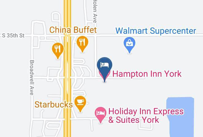 York - Hampton Inn York Maps