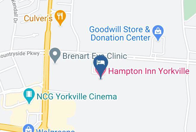 Kendall - Hampton Inn Yorkville Maps