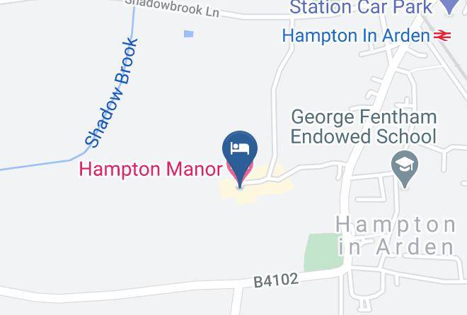 Hampton Manor Map