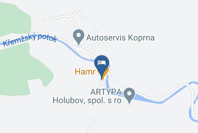 Cesky Krumlov - Hamr Divci Kamen Maps