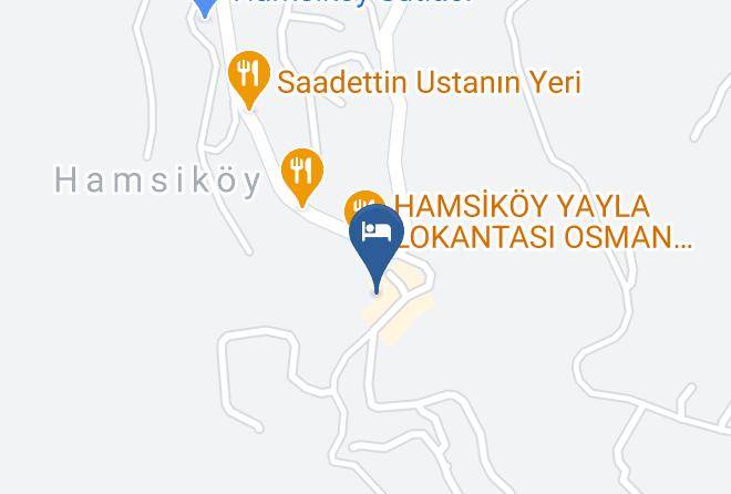 Macka - Hamsikoy Otel Maps
