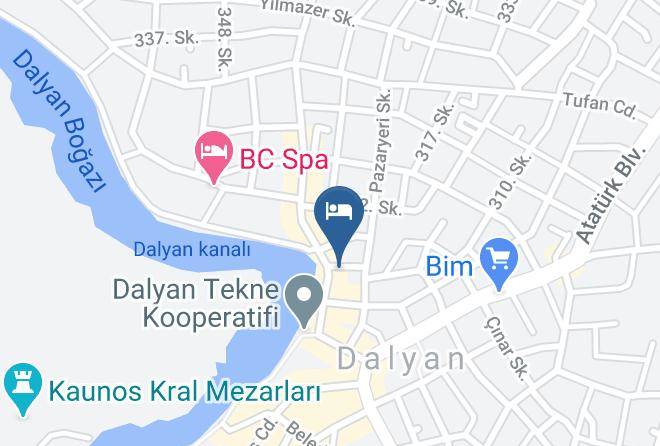 Ortaca - Han Royal Hotels Maps