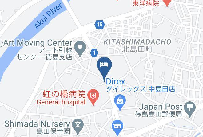 Tokushima City - Hana Biyori Maps