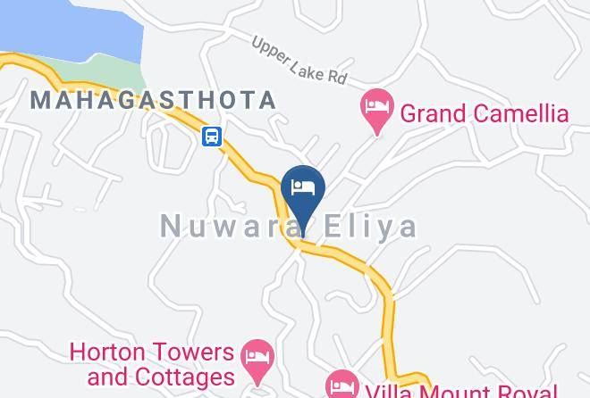 Kandy - Hotel Hillberry Maps