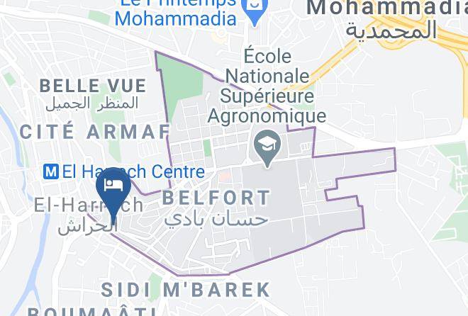 Algiers - Hana Hotel Maps