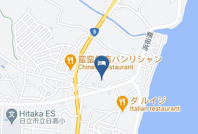 Hitachi City - Hanaguruma Maps