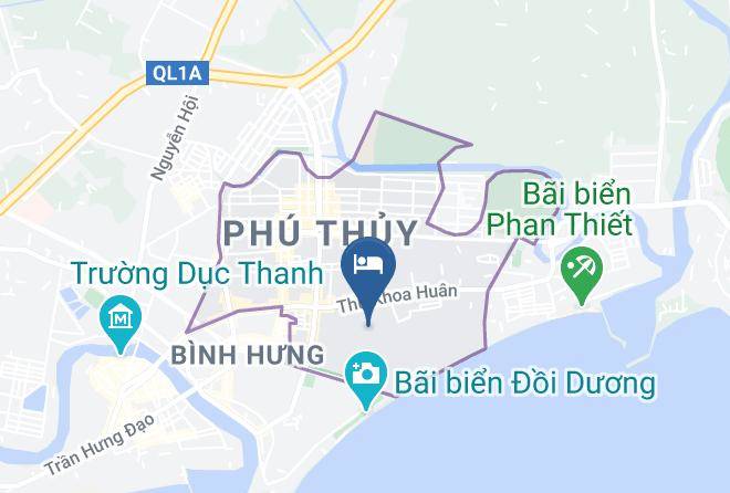 Phan Thit - Hanah Hottel Maps