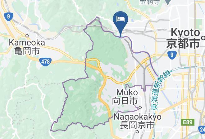 Kyoto City Nishikyo Ward - Hanaikada Maps