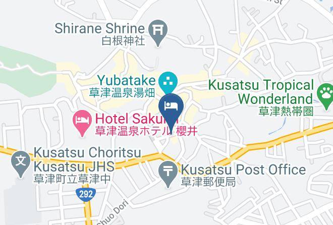 Kusatsu Townagatsuma District - Hanaingen Maps