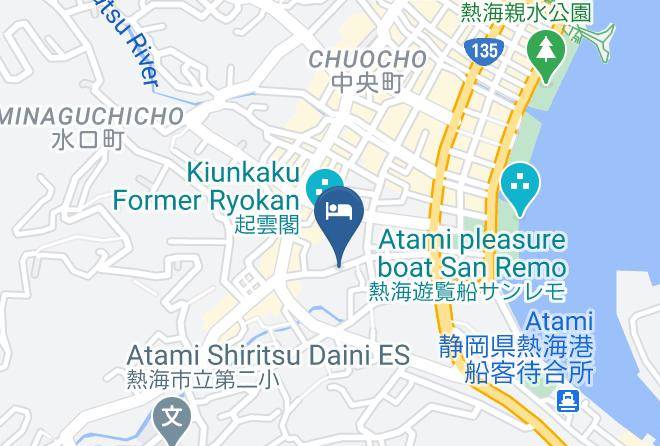 Atami City - Hanano Yakata Somei Maps