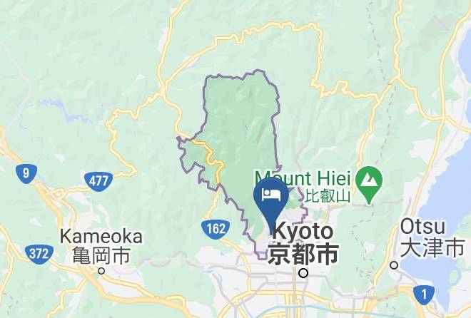 Kyoto City Kita Ward - Hananobou Bettei Maps