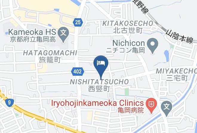 Kameoka City - Hanare Ninoumi Maps