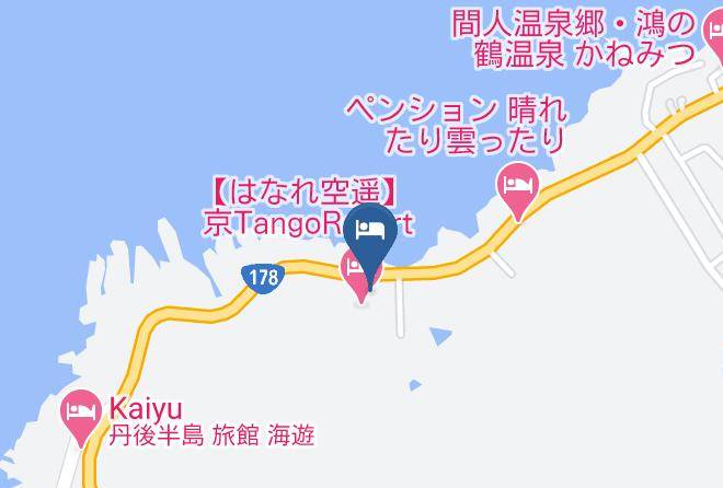 Kyotango City - Hanare Soraharuka Maps