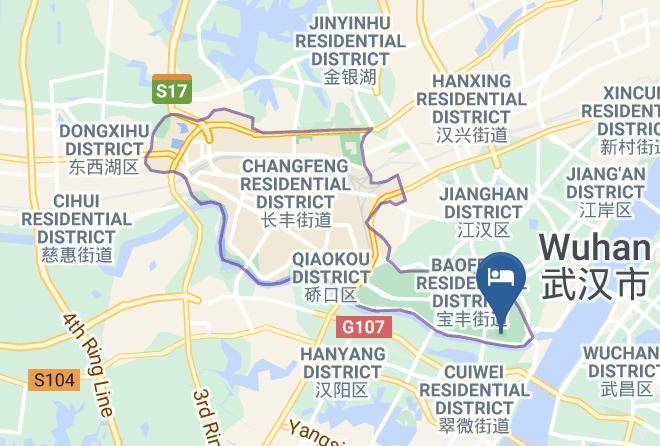 Wuhan - Hancheng Zuanshi Hotel Wuhan Maps