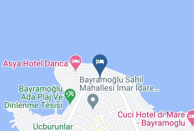 Darica - Sea Garden Hotel Restaurant Maps