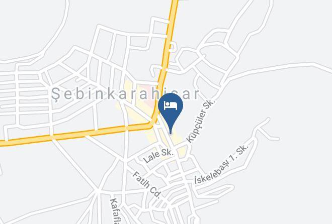 Sebinkarahisar District - Hancilar Hotel Maps