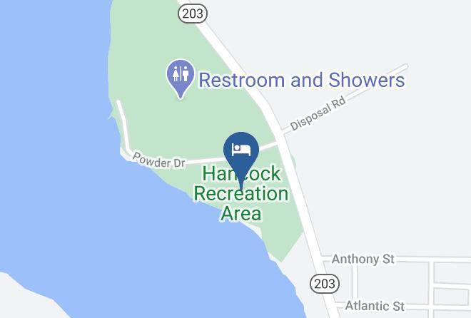 Hancock Recreation Area Map