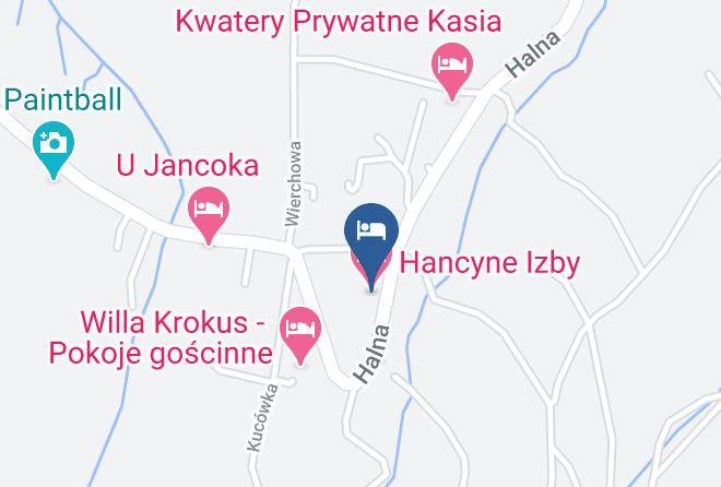 Tatrzanski - Hancyne Izby Maps