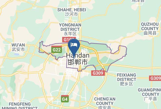 Handan - Handan Forever Express Hotel Maps