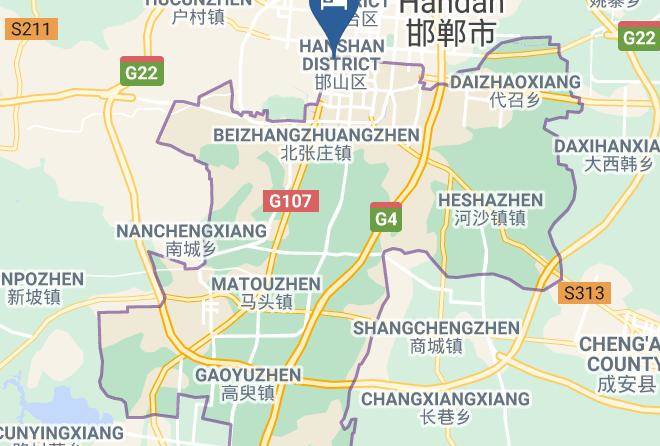 Handan - Handan Hanshan Yijia Express Hotel Maps