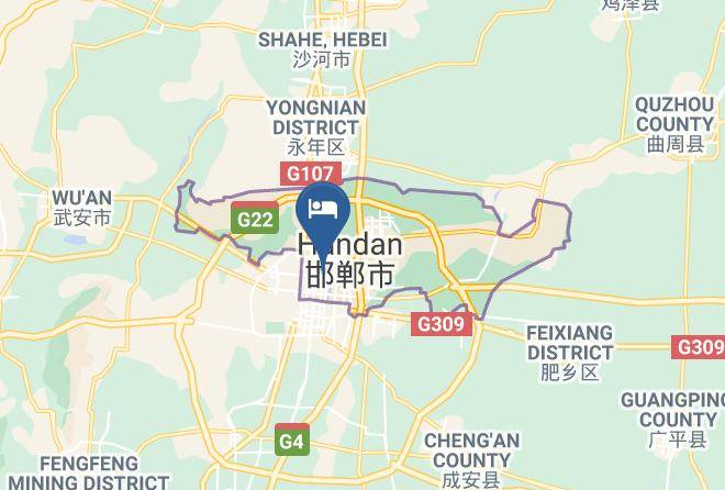Handan - Handan Sucao Sunshine Hotel Maps
